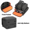 Vinyl Record Carrying Bag Vinyl Albums Storage Case, Dividers Holds up to 60 LP - Image 3