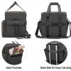 Vinyl Record Carrying Bag Vinyl Albums Storage Case, Dividers Holds up to 60 LP - Image 4