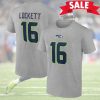 NEW!! Seattle Seahawks Tyler Lockett 2022 Player Name & Number T-Shirt - Image 3