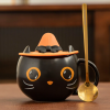 NEW!! Halloween Gift, Cancel 2021 Quarantine Black Cat Halloween Mug