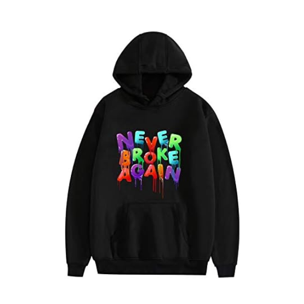 Never Broke Again Colorful Hoodie Shirt