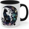 Black Cat Coffee Mug, Ceramic Coffee Mug, Cute Cat Lover Gift, Cute Cat Coffee Mugs Gift for Cat Lovers - Image 6
