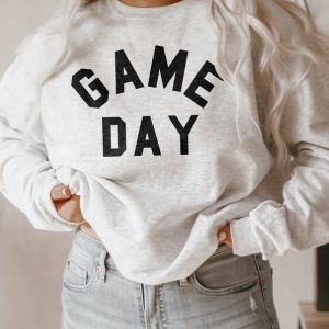 Buffalo Vintage Style Sweatshirt, Buffalo Crewneck, Sweatshirt, Crewneck Game Day Crewneck White