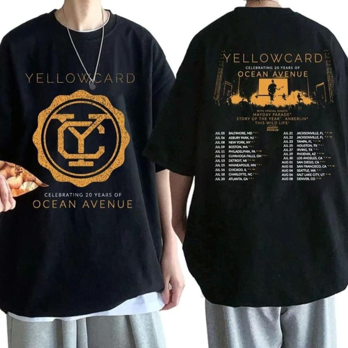 Both Sides Yellow Card Shirt